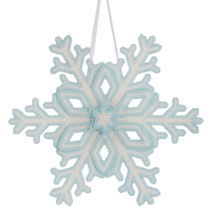 Herrschners Hello Winter Door Hanger Plastic Canvas Kit Plastic Canvas