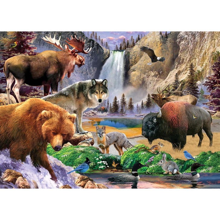 Masterpieces Puzzle Co Yellowstone National Park Jigsaw Puzzle