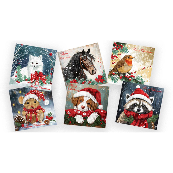 Letistitch Jolly Little Friends Cards Diamond Painting