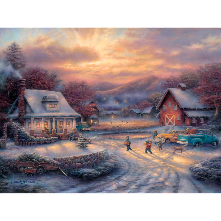 Diamond Art Club Country Holidays Diamond Painting