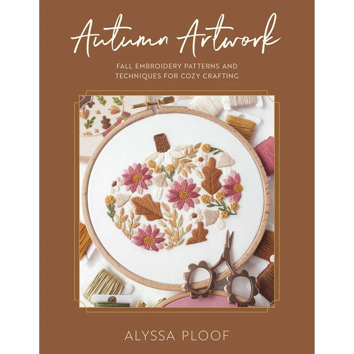 Ingram Publisher Services Autumn Artwork Embroidery Book/Booklet