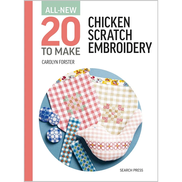 Search Press Chicken Scratch Embroidery Book/Booklet