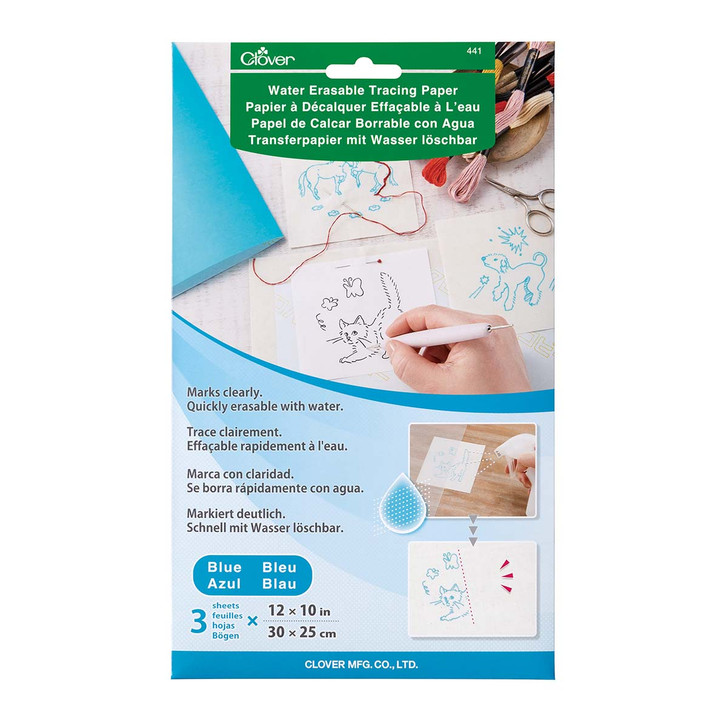 Clover Water Erasable Tracing Paper Tool