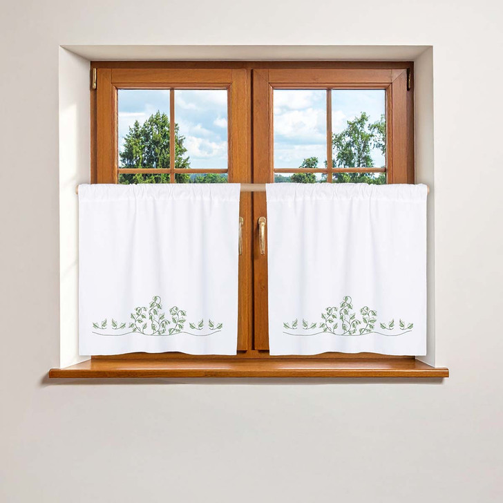 Herrschners Ivy Vines Curtains Thread Kit