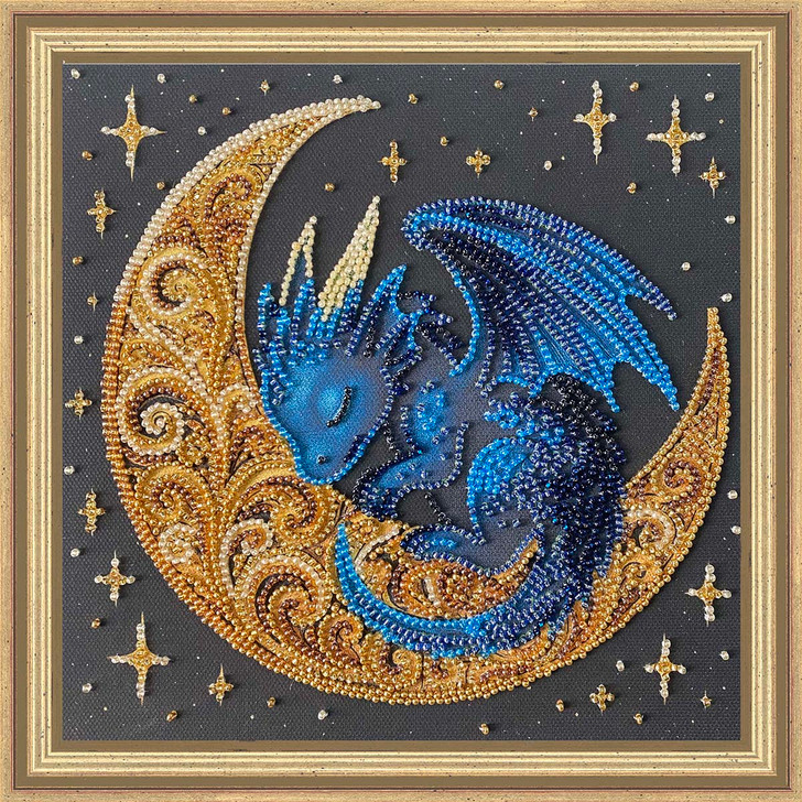 Abris Art Little One of Moonlit Legends Kit & Frame Bead Embroidery Kit