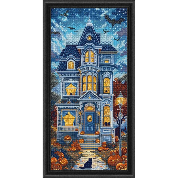 Letistitch Haunt Manor Counted Cross-Stitch Kit