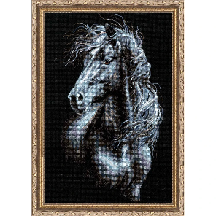 RIOLIS Breeze Through Mane Counted Cross-Stitch Kit