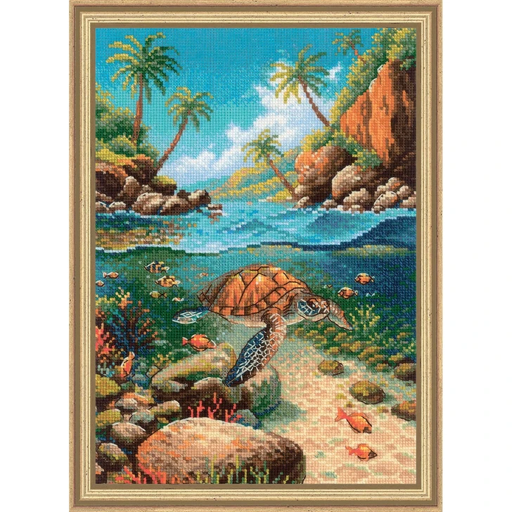 RIOLIS Under the Water Counted Cross-Stitch Kit