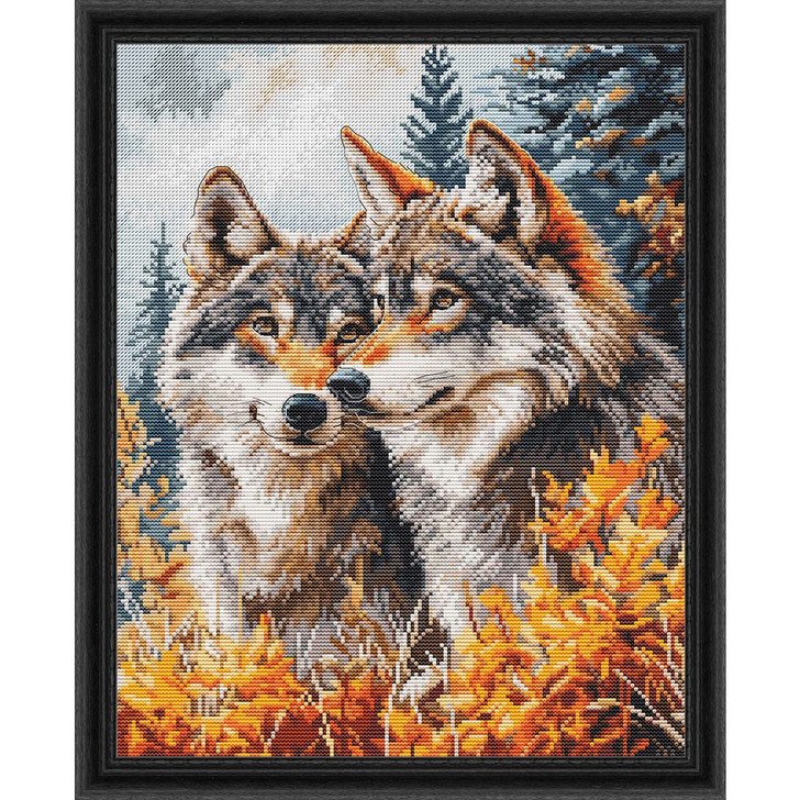 Luca-S The Guardians of the Forest Counted Cross-Stitch Kit