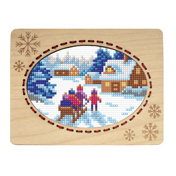 Orchidea Winter Time Counted Cross-Stitch Kit