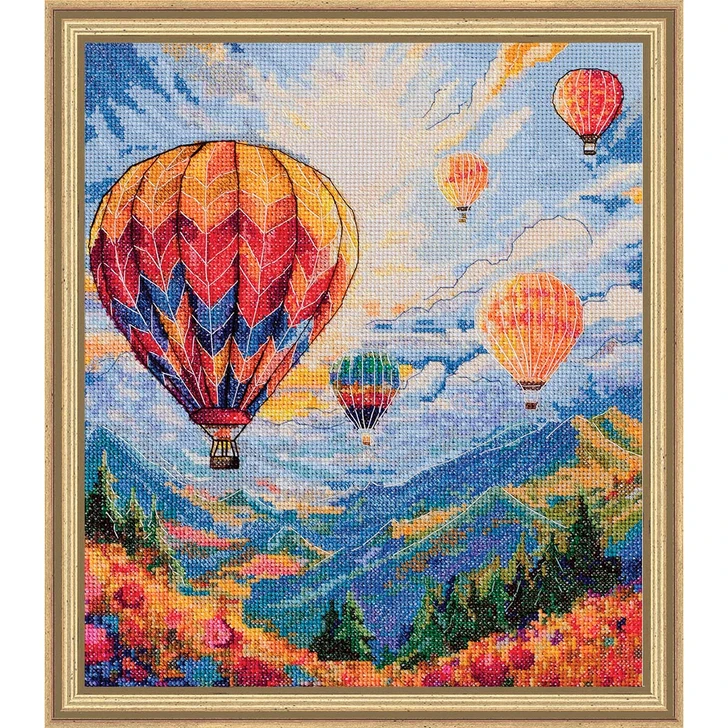 Abris Art Flight Towards the Sun Counted Cross-Stitch Kit