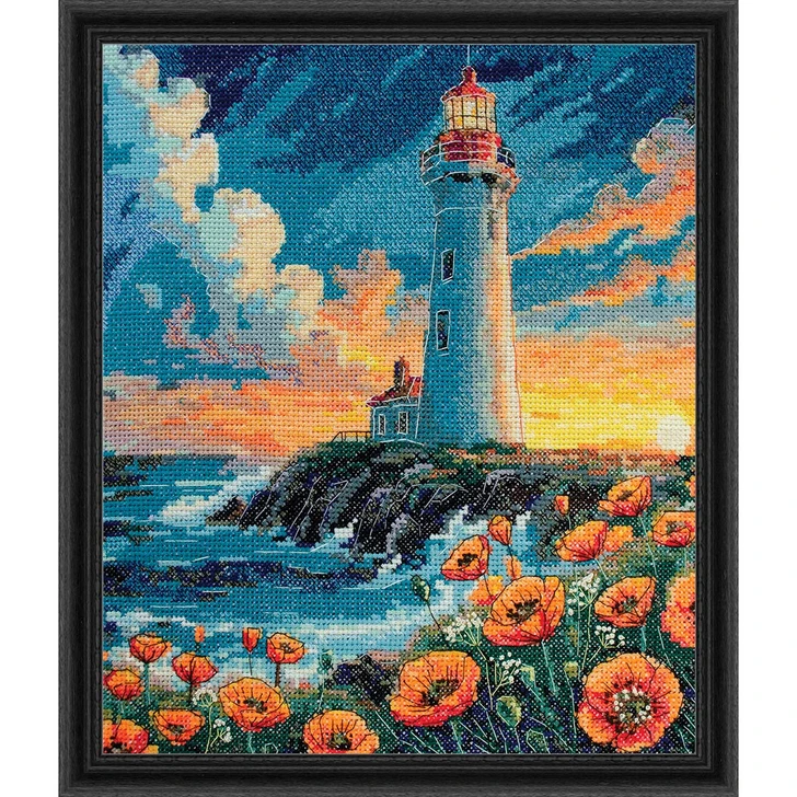 Abris Art Silence has Color Counted Cross-Stitch Kit