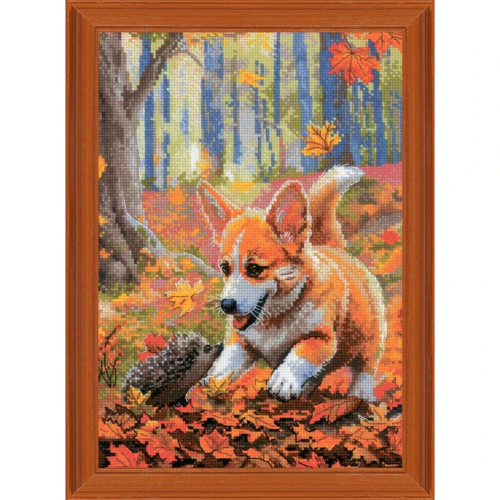 RIOLIS Meeting in the Forest Counted Cross-Stitch Kit