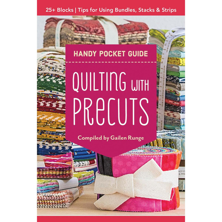 Simon & Schuster Quilting with Precuts Pocket Guide Book