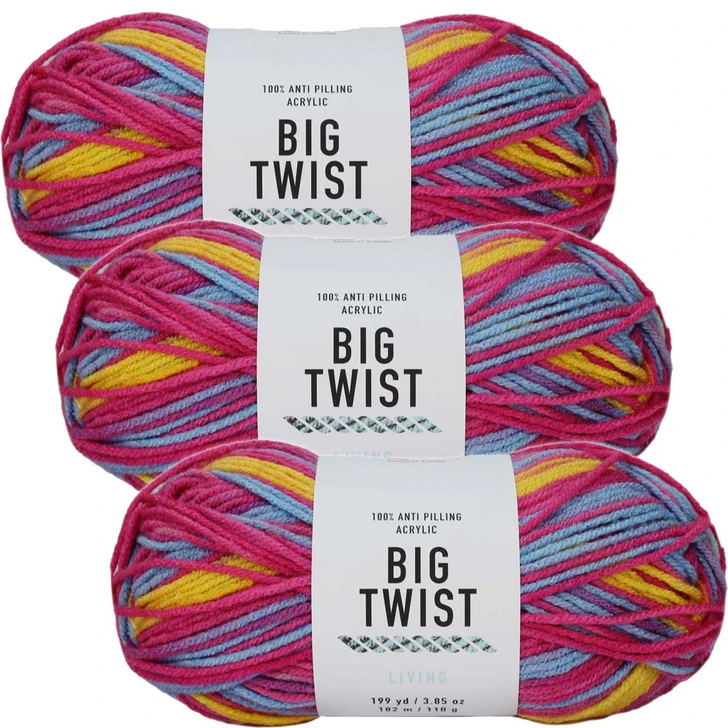 Big Twist Living-Bag of 3 Yarn Pack
