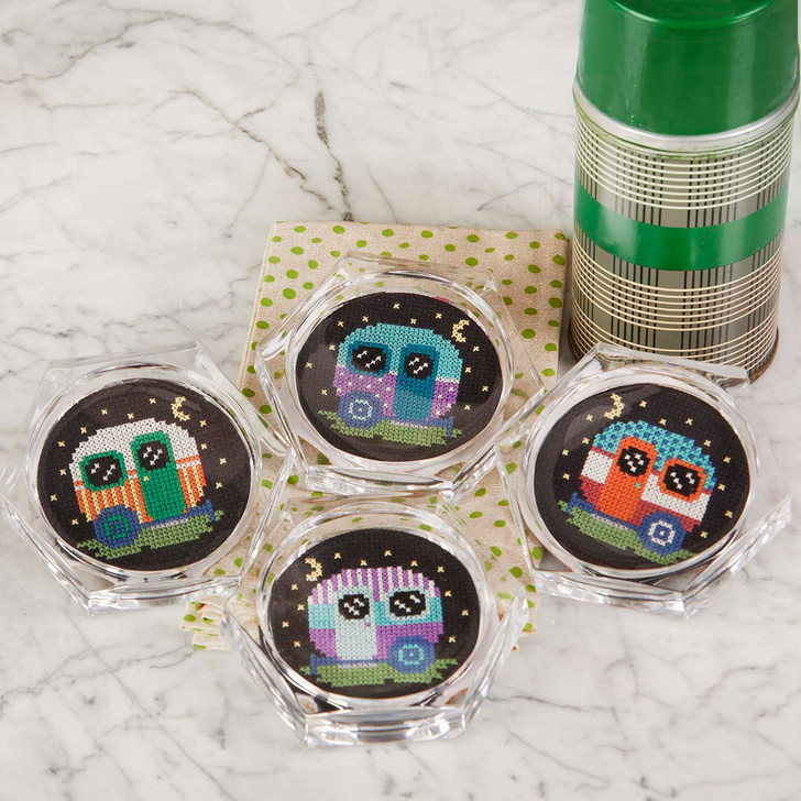 Herrschners Moonlight Camper Coasters Free Download