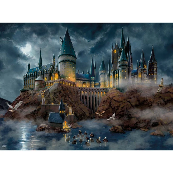 Buffalo Games Thomas Kinkade Hogwarts Castle Jigsaw Puzzle