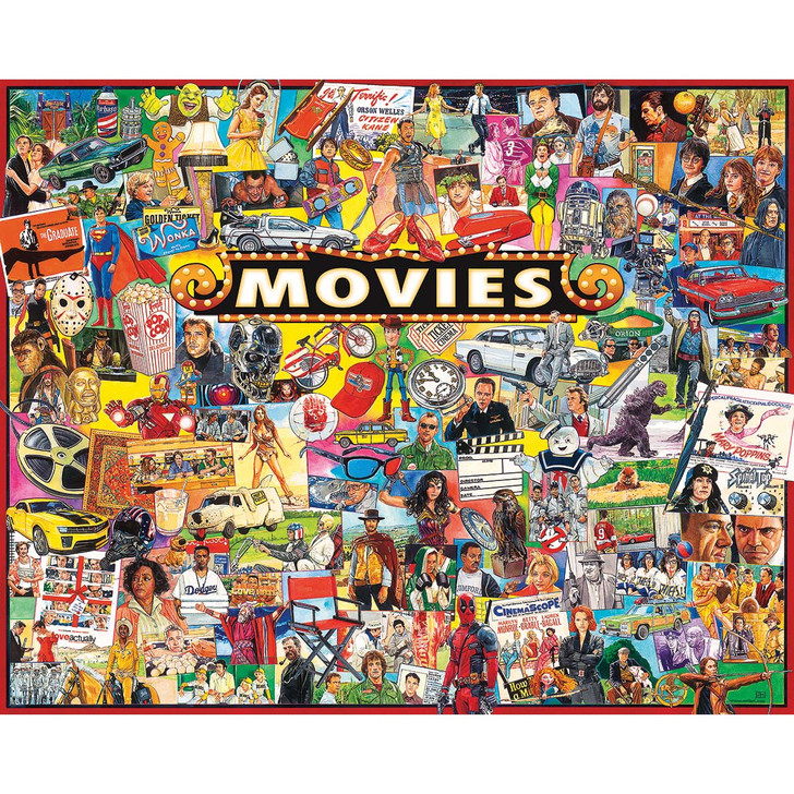 White Mountain The Movies Jigsaw Puzzle