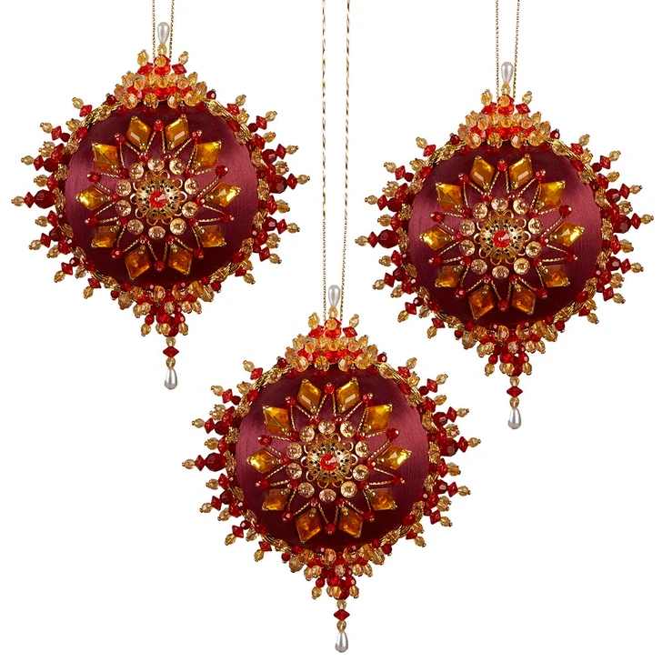 Herrschners Golden Flare Ornament Kit