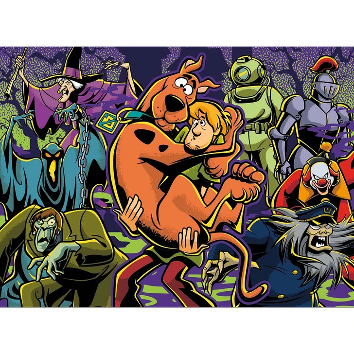 Aquarius Scooby Doo! Collector's Tin Bucket Jigsaw Puzzle