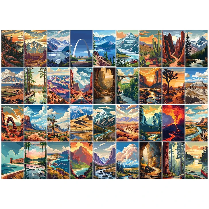 Willow Creek Press Love our National Parks Jigsaw Puzzle