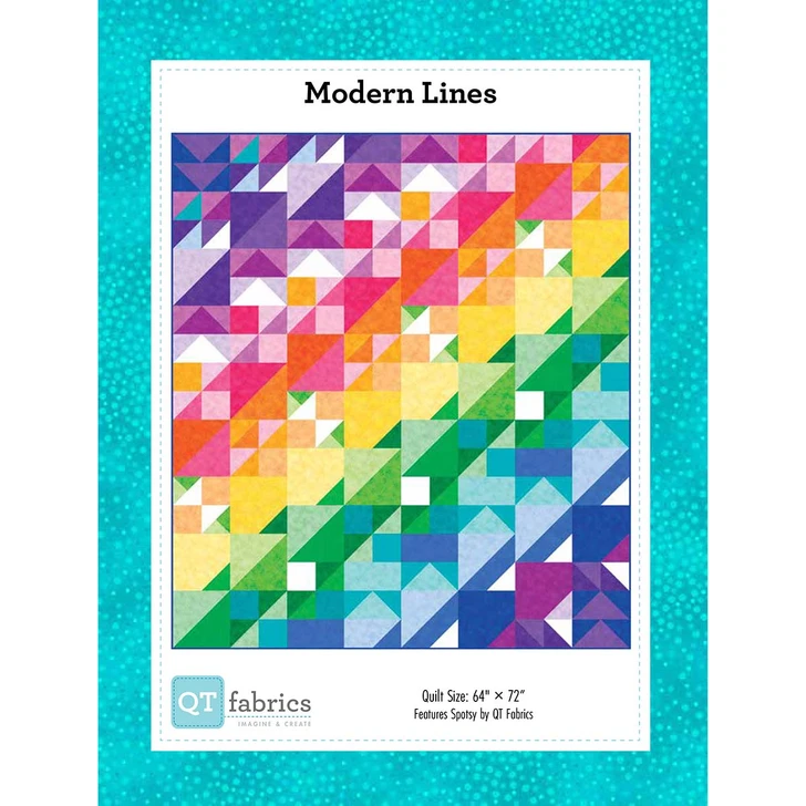 Modern Lines Quilt Pattern Free Download
