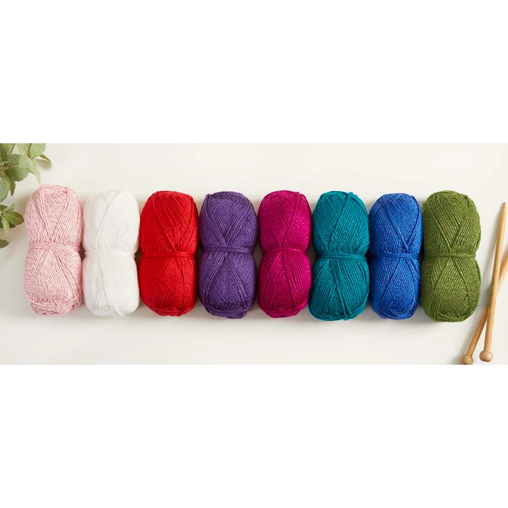 Herrschners Be-Sparkly Palette Yarn Pack