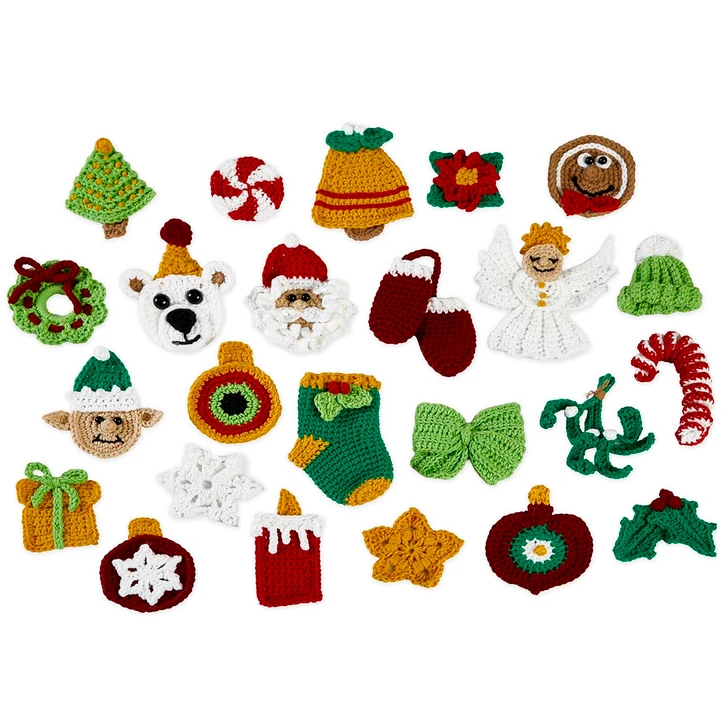 Herrschners The Christmas Ornament Advent Crochet Kit