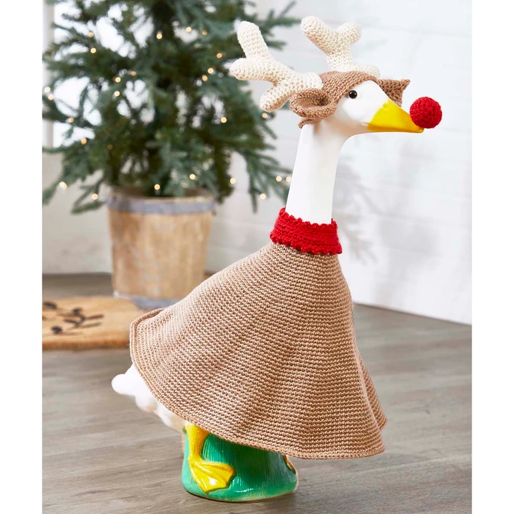 Herrschners Reindeer Goose Crochet Kit