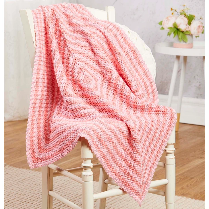 Herrschners Blush & Berry Blanket Paid Download