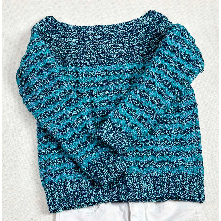 Herrschners Twin Tide Pullover Paid Download