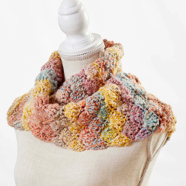 Herrschners Marled Moments Cowl Paid Download