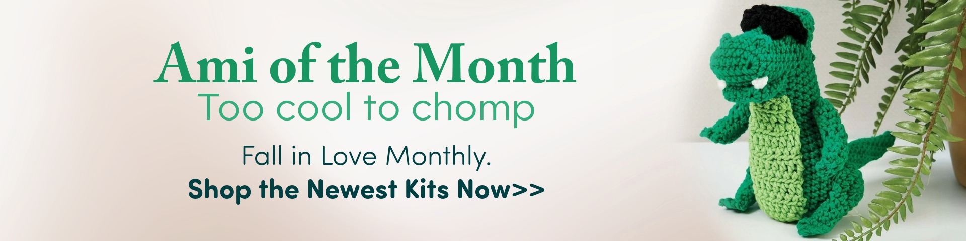 Ami of the Month Too cool to chomp. Fall in Love Monthly. Shop the Newest Kits Now>>