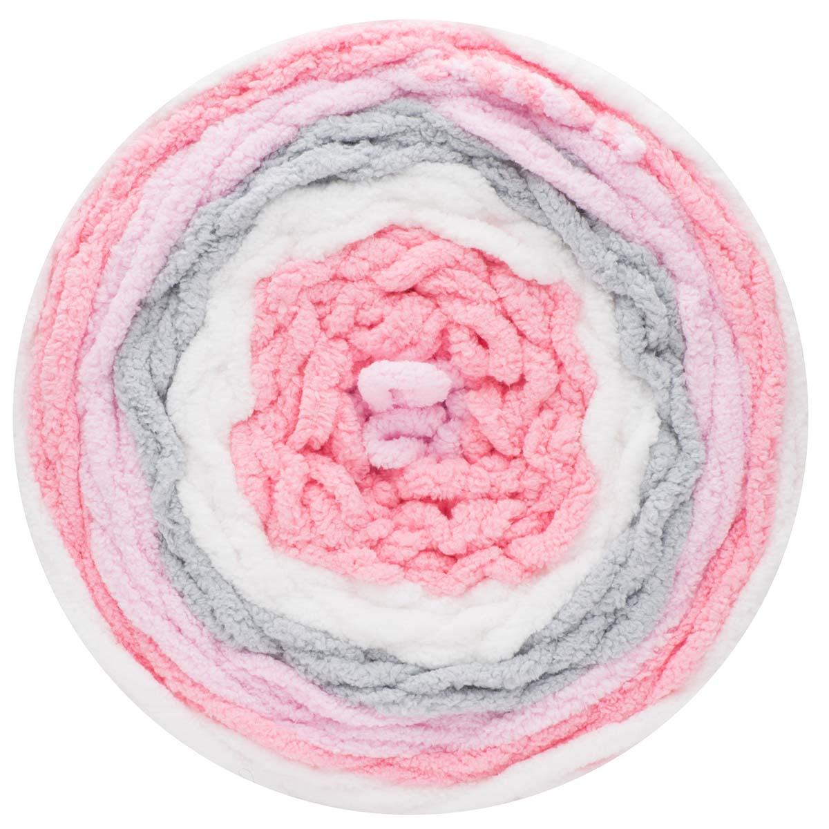 Bernat Blanket Stripes Yarn - In the Pink