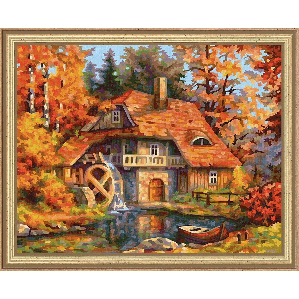Peinture Par Numéros Schipper Mon Beau Jardin - Série Meisterklasse Premium - À Partir De 12 Ans