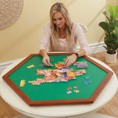 Puzzle Magic Rotating Table Top Puzzle Board Accessory