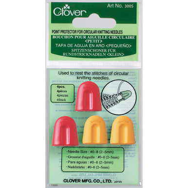 Clover Point Protectors for Circular Knitting Needles-Small Accessory