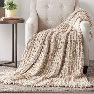 Bernat Textured Life Blanket Crochet Kit