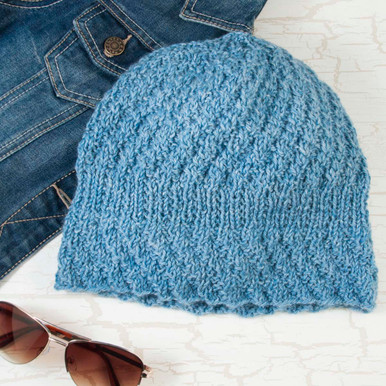 Denim-y Cloche Knit Pattern Free Download