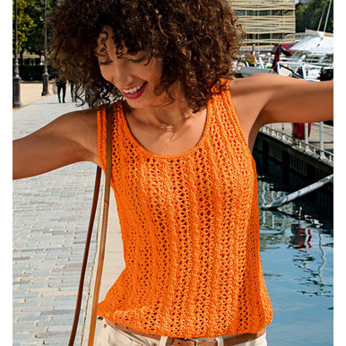 Bergere de France Lacework Top Knit Pattern Free Download