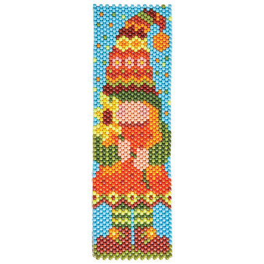 Herrschners® Pumpkin Gnome Pony Bead Kit