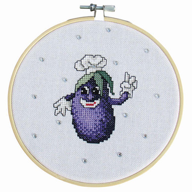 Craftways Summer Bird Hoop Counted Cross-Stitch Kit