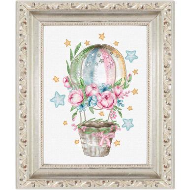 Luca-S Balloon Kit & Frame Counted Cross-Stitch