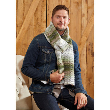 Woodland Crochet Scarf – Premier Yarns