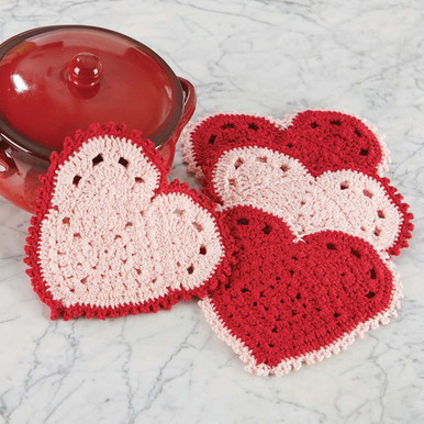 Lily Pot Holder Diner Trio Crochet Kit