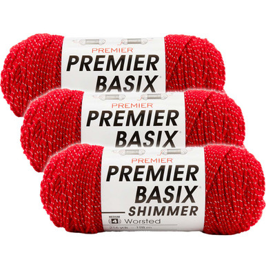Premier Basix Shimmer-Bag of 3 Yarn Pack