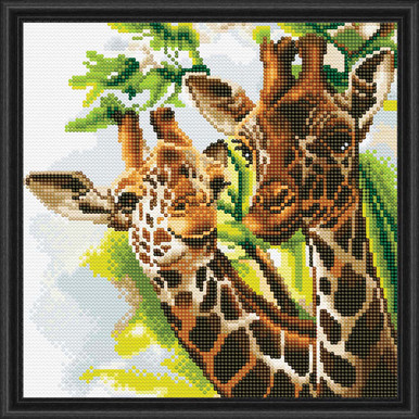 Crystal Art Sleepy Cats Kit & Frame Diamond Painting