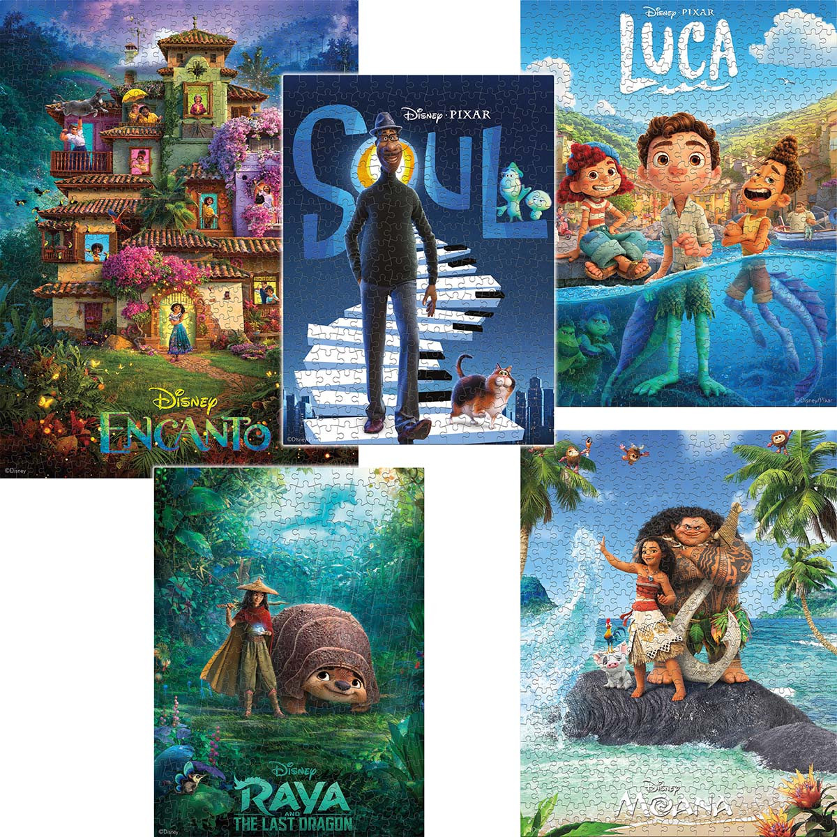 Ceaco Pixar 4 Multi-Pack Jigsaw Puzzle