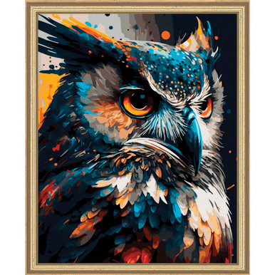Adbrain Fantasy Owl Paint by Number Kit