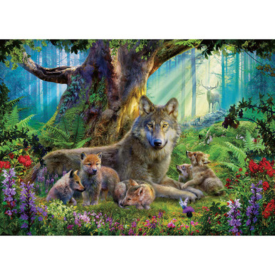 Ravensburger Wolves in the Forest Jigsaw Puzzle